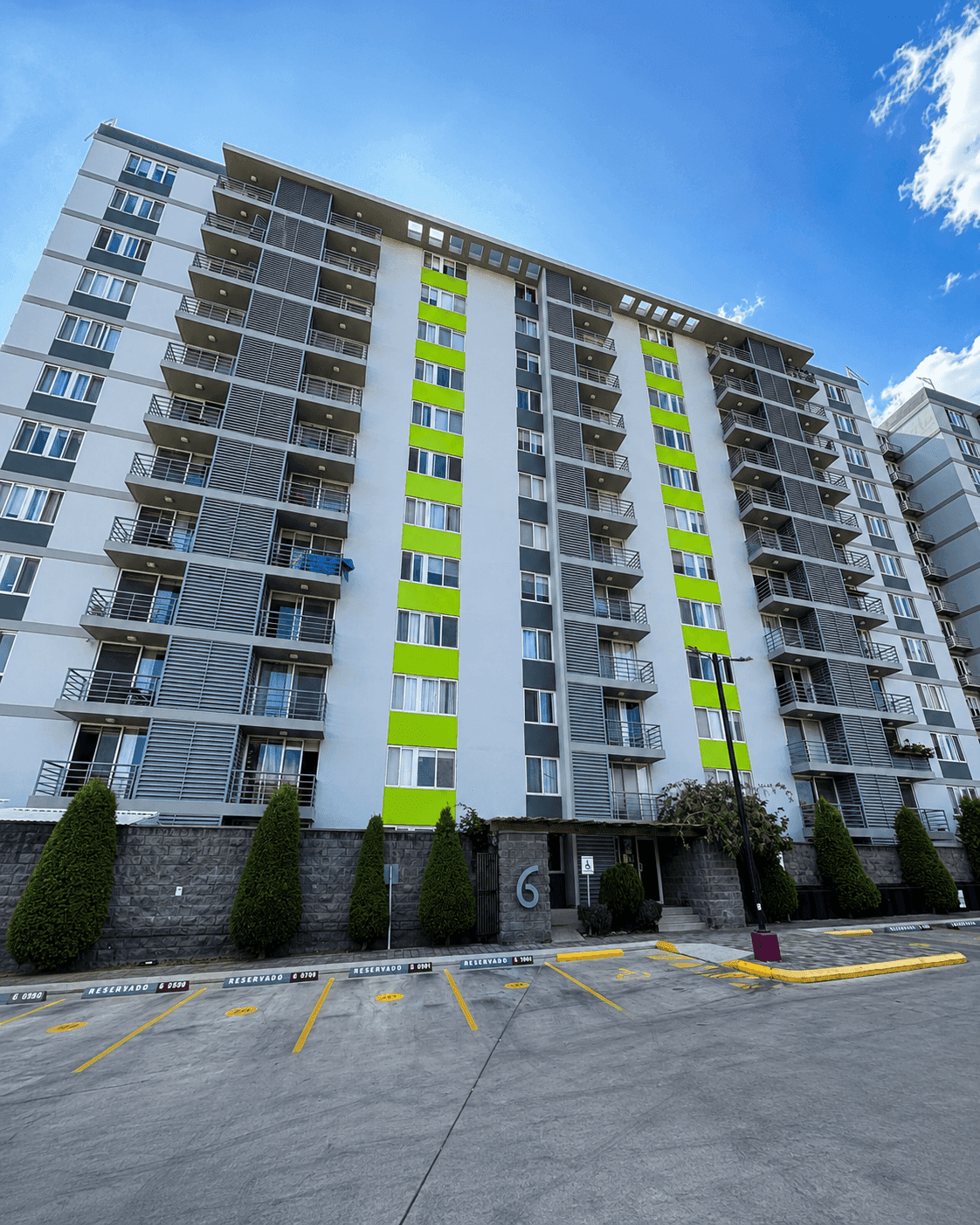 Fachada de Ecovivienda 1106