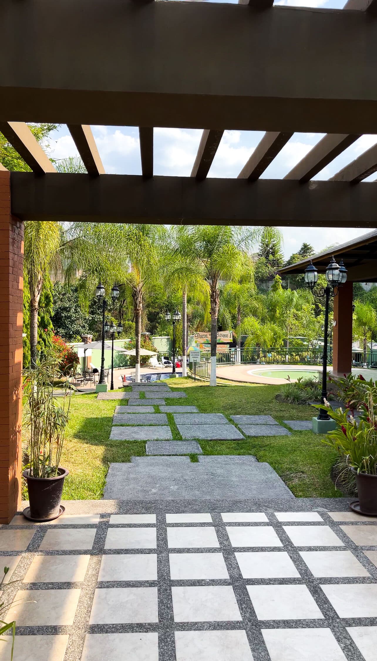 Jardín y áreas verdes